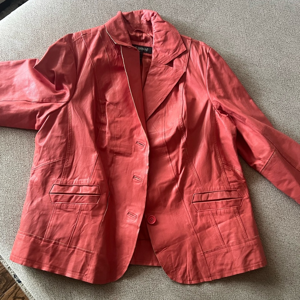 Lane Bryant Leather Jacket 18/20